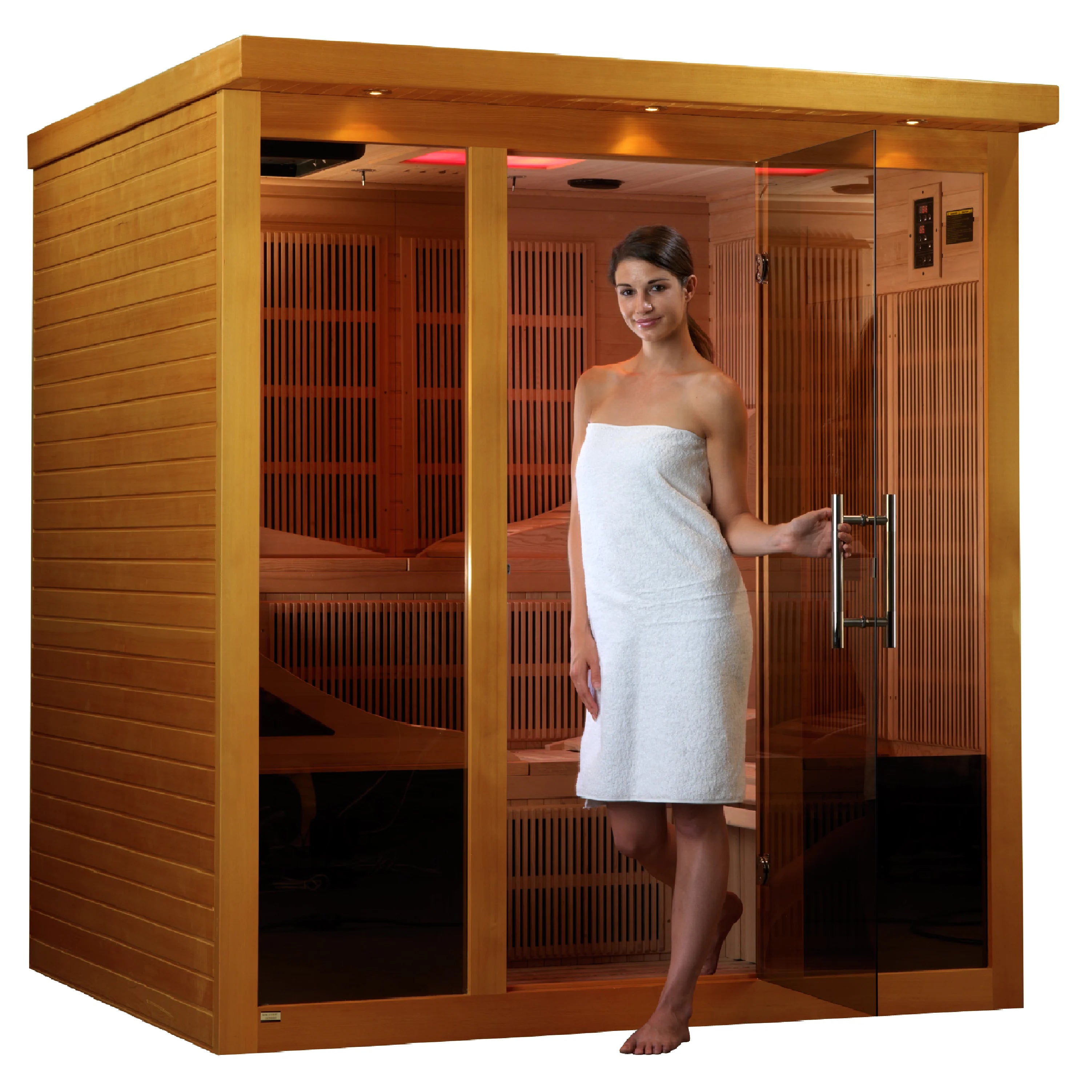 Dynamic Saunas Monaco 6 Person Ultra-Low EMF Far Infrared