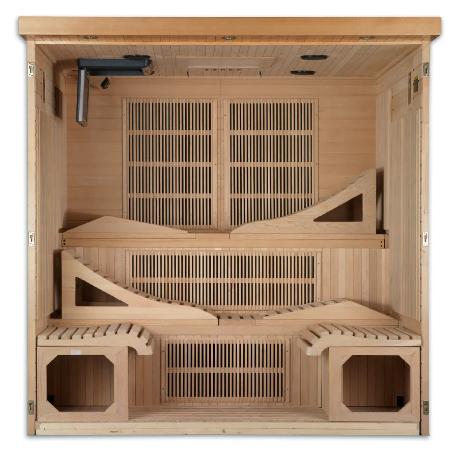 Dynamic Saunas Monaco 6 Person Ultra-Low EMF Far Infrared