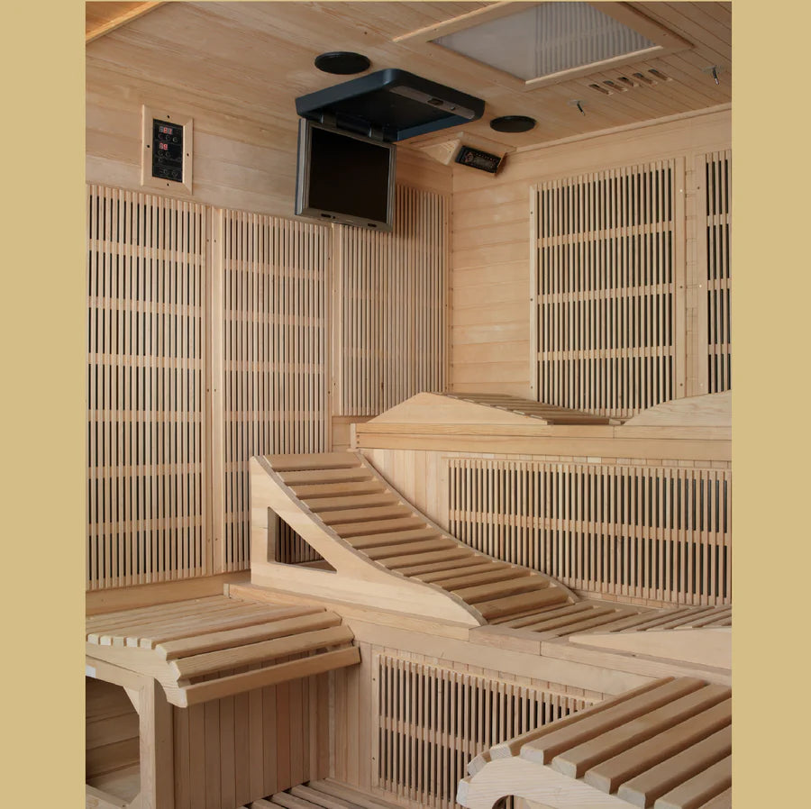 Dynamic Saunas Monaco 6 Person Ultra-Low EMF Far Infrared