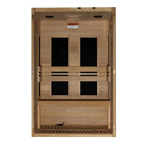 Dynamic Lucca Elite DYN‑6215‑05 Elite 2 Person Ultra-Low EMF FAR Infrared Sauna