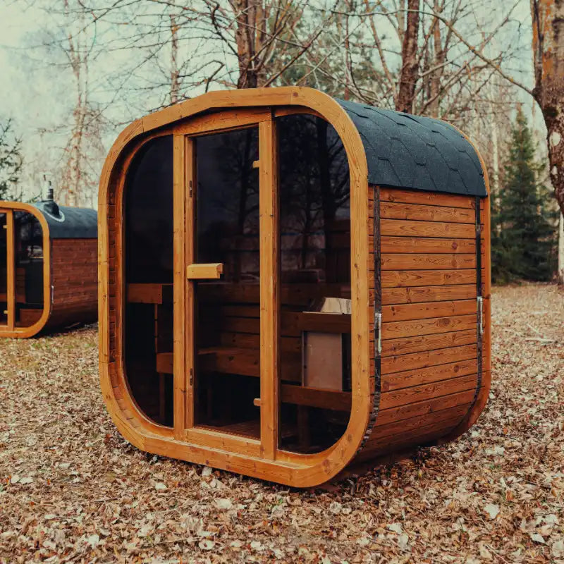 MW12 ThermoWood® Outdoor Sauna – 2–3 Person
