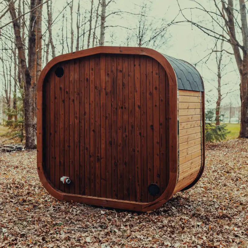 MW12 ThermoWood® Outdoor Sauna – 2–3 Person
