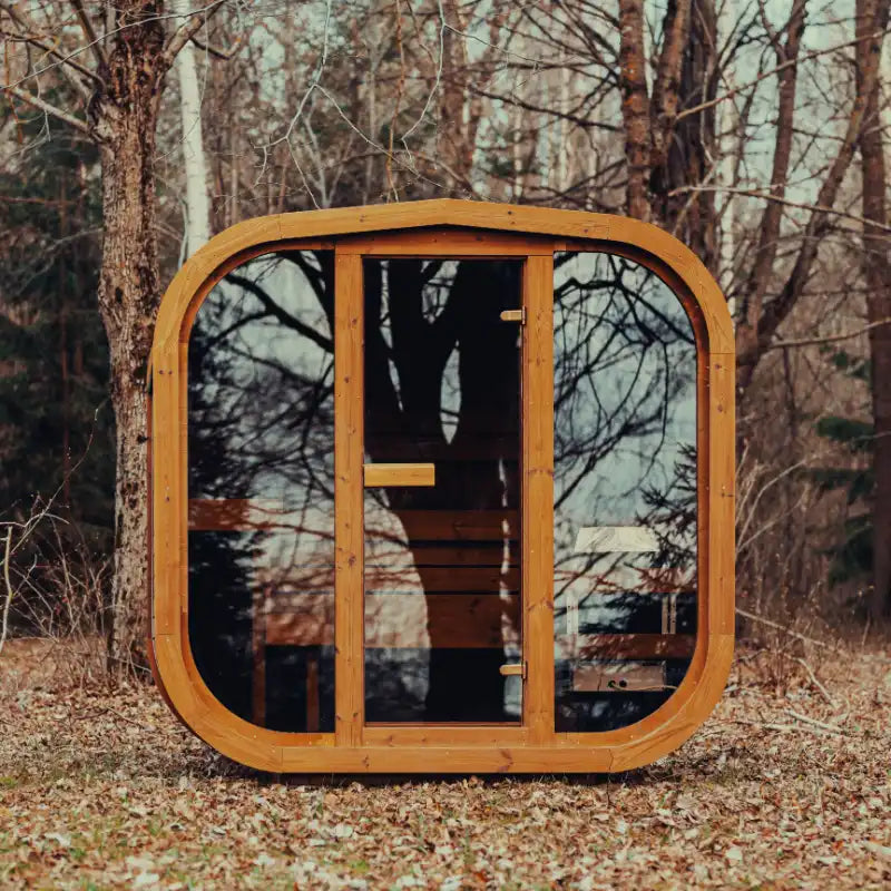 MW16 ThermoWood® Outdoor Sauna – Spacious 4-Person Retreat