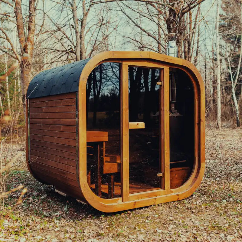 MW20 ThermoWood® Outdoor Sauna – Spacious Luxury for 5–6 People