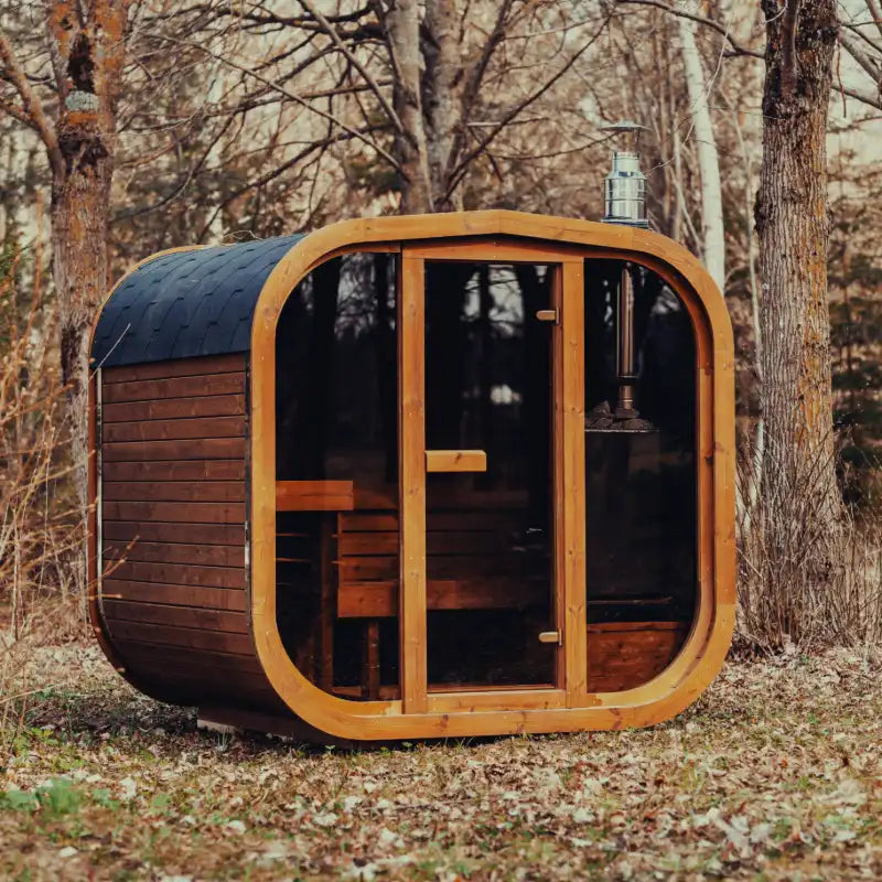 MW20 ThermoWood® Outdoor Sauna – Spacious Luxury for 5–6 People