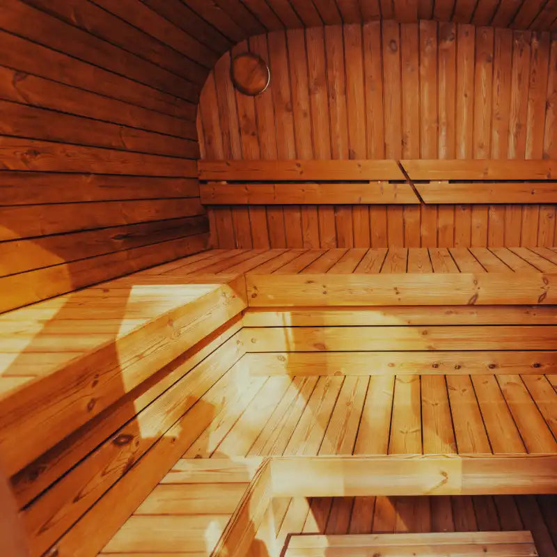 MW20 ThermoWood® Outdoor Sauna – Spacious Luxury for 5–6 People